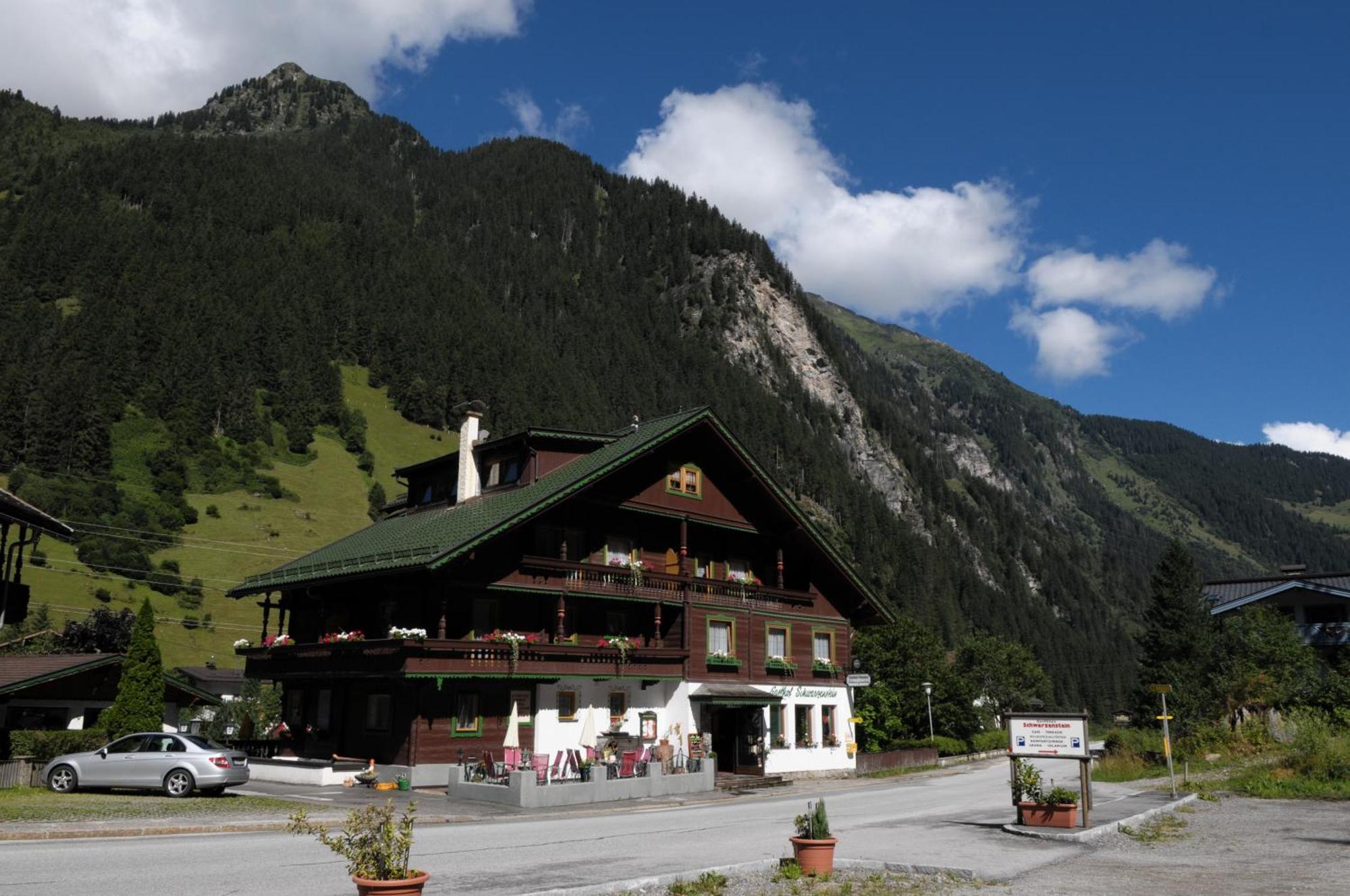 גינזלינג Hotel Gasthaus Schwarzenstein מראה חיצוני תמונה