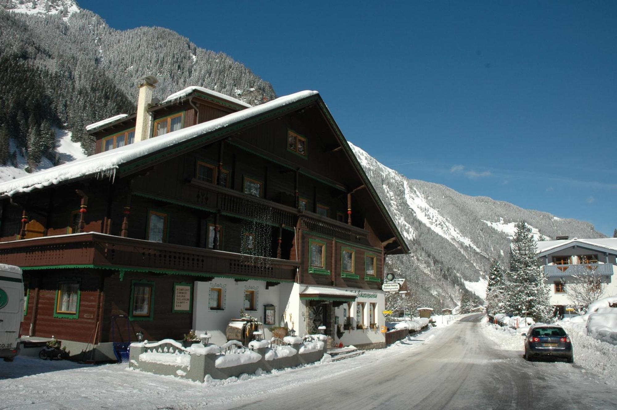 גינזלינג Hotel Gasthaus Schwarzenstein מראה חיצוני תמונה